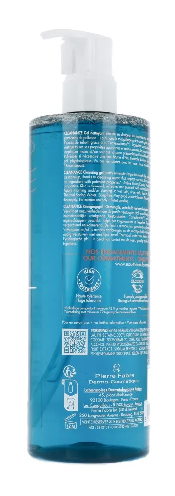 Avène Cleanance Reinigingsgel (400 ml)