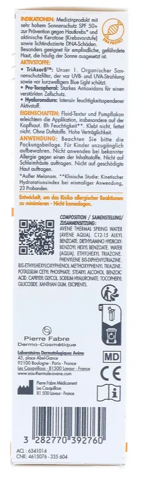 Avène Sunsimed Ka SPF 50+ Medisch Hulpmiddel Klasse I (80 ml) - image 3