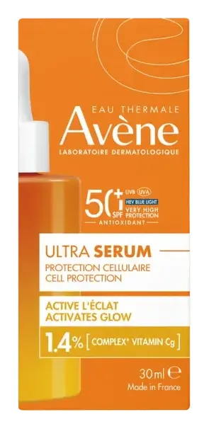 Avène SPF 50+ Ultra Serum Glow Activerend (30 ml)