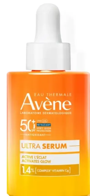 Avène SPF 50+ Ultra Serum Glow Activerend (30 ml)