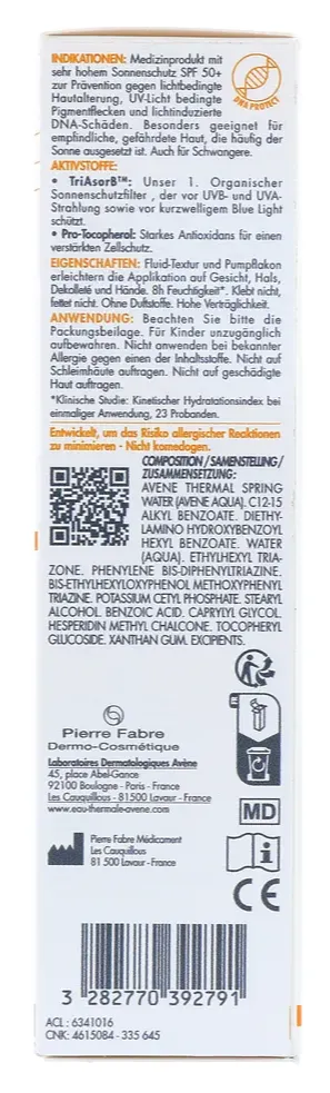 Avène Sunsimed Pigment SPF 50+ Medisch Hulpmiddel Klasse I (80 ml) - image 3