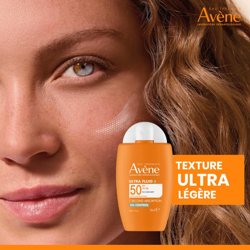 Avène SPF 50 Ultra Fluid 1 Sec Oil Control (50 ml) - image 2
