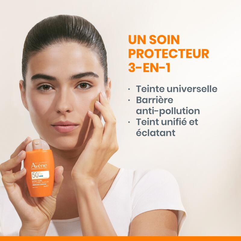 Avène SPF 50+ Ultra Fluid 1 Sec Perfector Getint (50 ml) - image 5