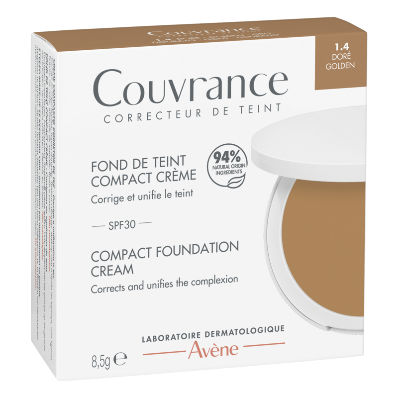 Avène Couvrance Fond De Teint Compact Crème Doré 1.4 (8,5 gr)