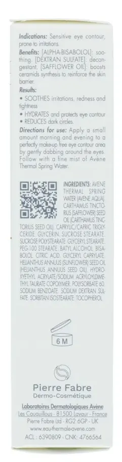 Avène Les Essentiels Kalmerende Oogomtrekverzorging (15 ml) - image 2
