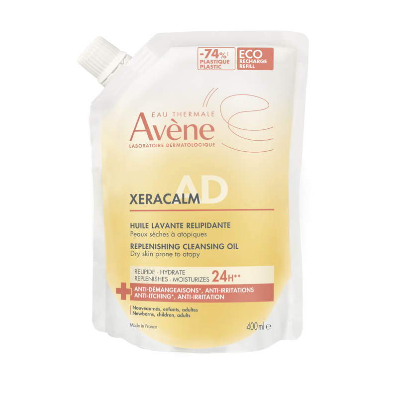 Avène Xeracalm A.d Reliperende Wasolie Refill (400 ml)