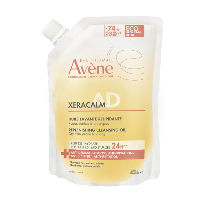 Avène Xeracalm A.d Reliperende Wasolie Refill (400 ml)