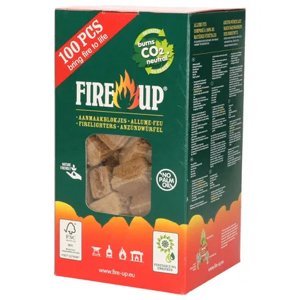 Fire-up Aanmaakblokjes Doos (100 stuks)