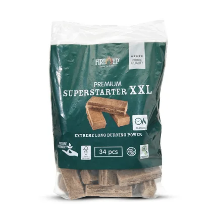 Fire-up Superstarter XXL Zipzak (34 stuks)