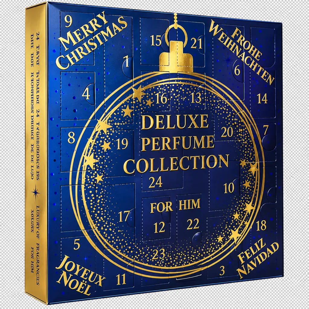 Real Time Parfum - Adventkalender Deluxe Perfume Collection for Him 2026 (1 stuk)