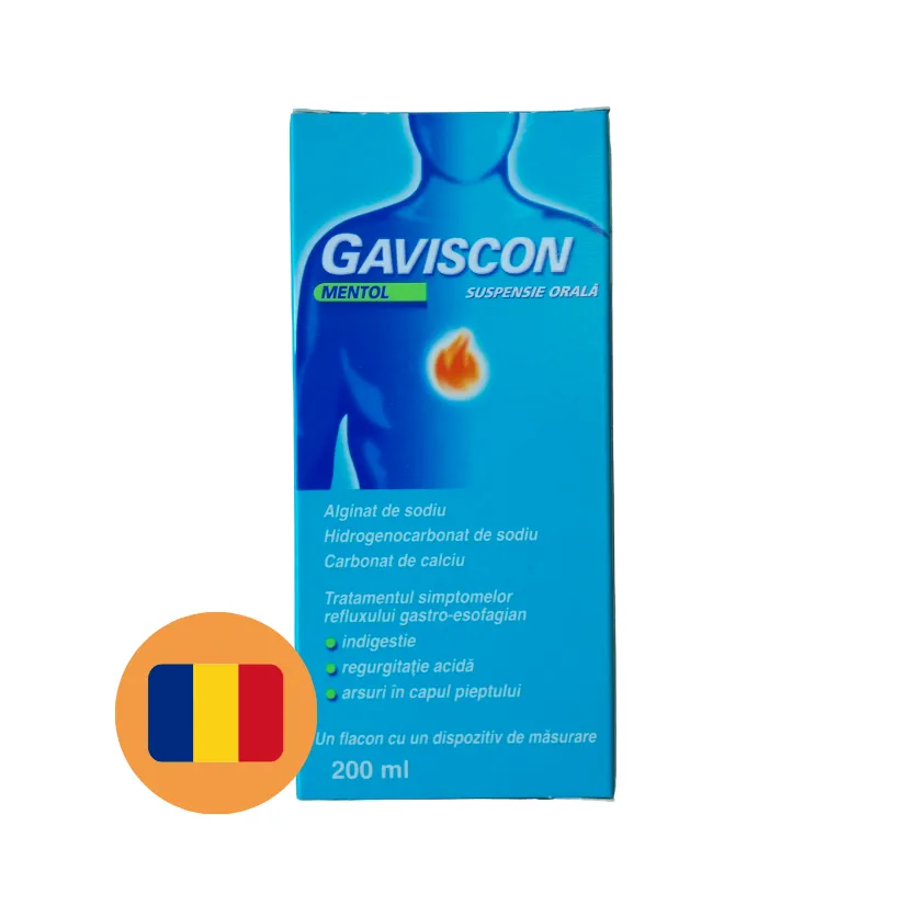 Gaviscon Gaviscon Pepermunt Suspensie (200 ml)