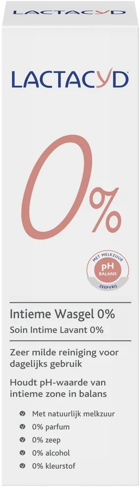 Lactacyd Wasemulsie 0% (250 ml)