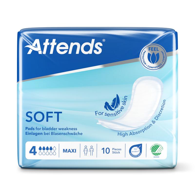 Attends Inlegger Soft Maxi 4 (10 Stuks)