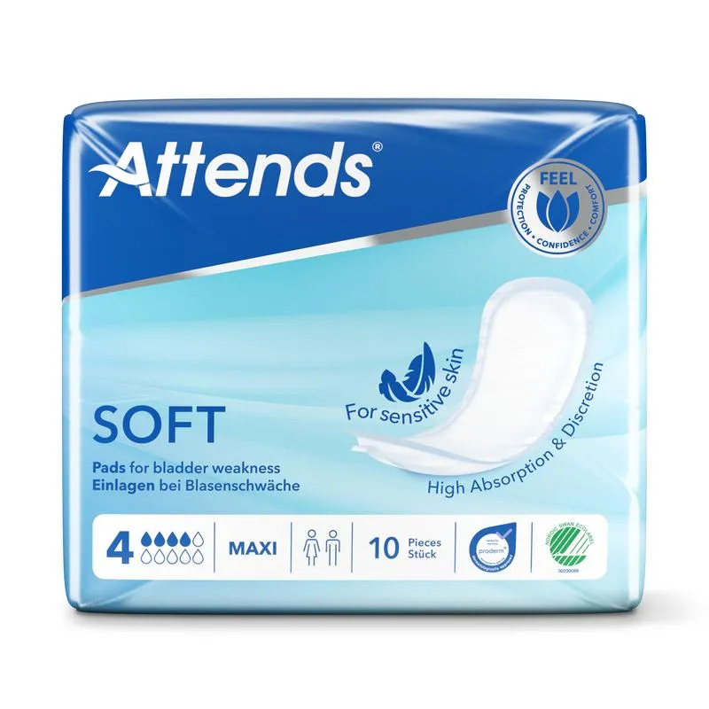 Attends Inlegger Soft Maxi 4 (10 Stuks)