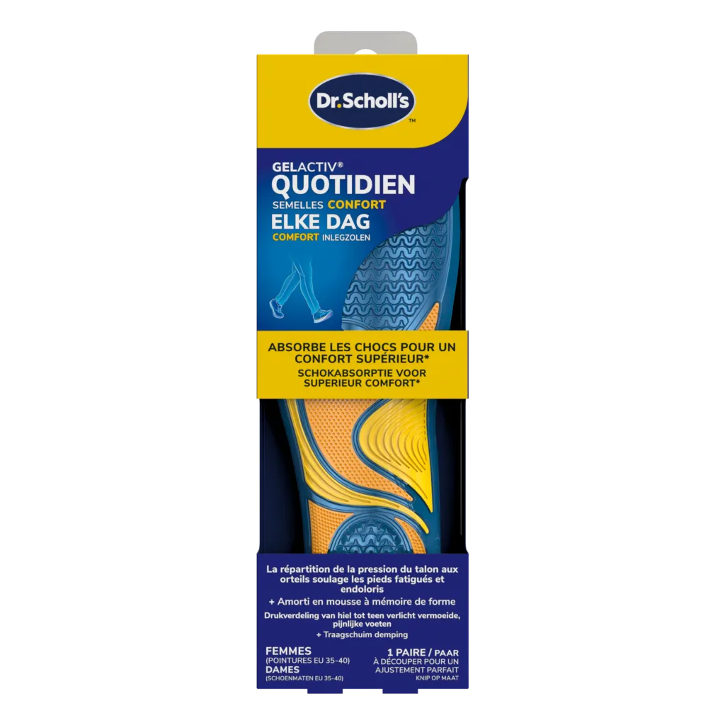 Dr. Scholl's Gel Activ Inlegzolen Casual S (1 paar)