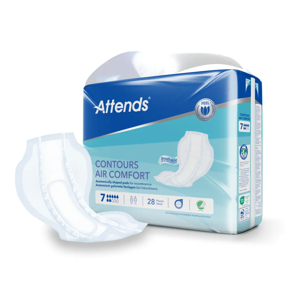 Attends Contours Air Comfort 7 (28 Stuks)