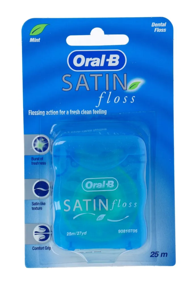 Oral-B Satin floss mint 25 meter (1 stuk)