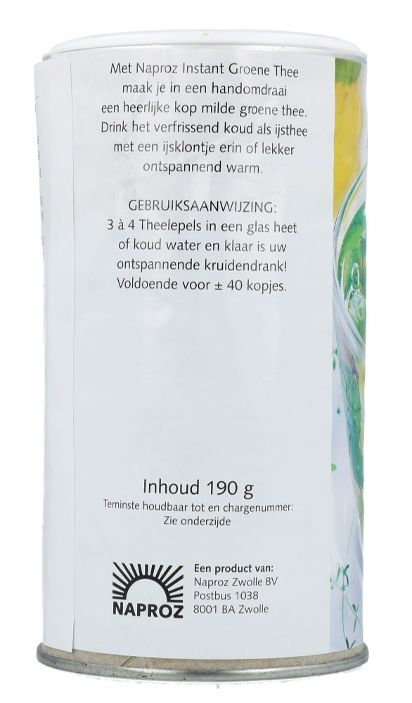 Naproz Instantgroene Thee (190 gr) - image 2