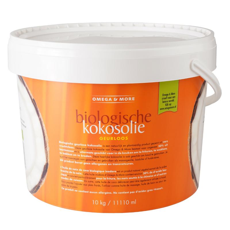 Omega & More Kokosolie Geurloos Bio (10000 gr)