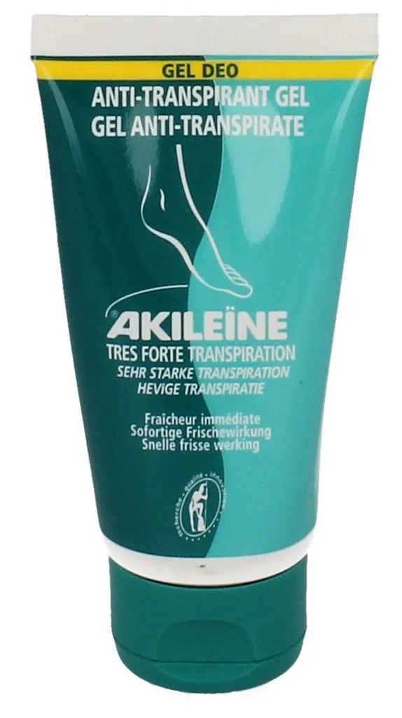 Akileine Anti transpirant gel (75 ml)