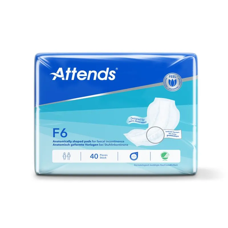 Attends Faecale Inlegger F6 (40 Stuks)