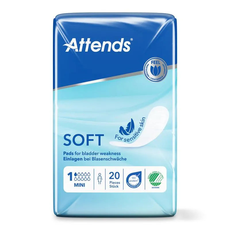 Attends Inlegger Soft Mini 1 (20 Stuks)