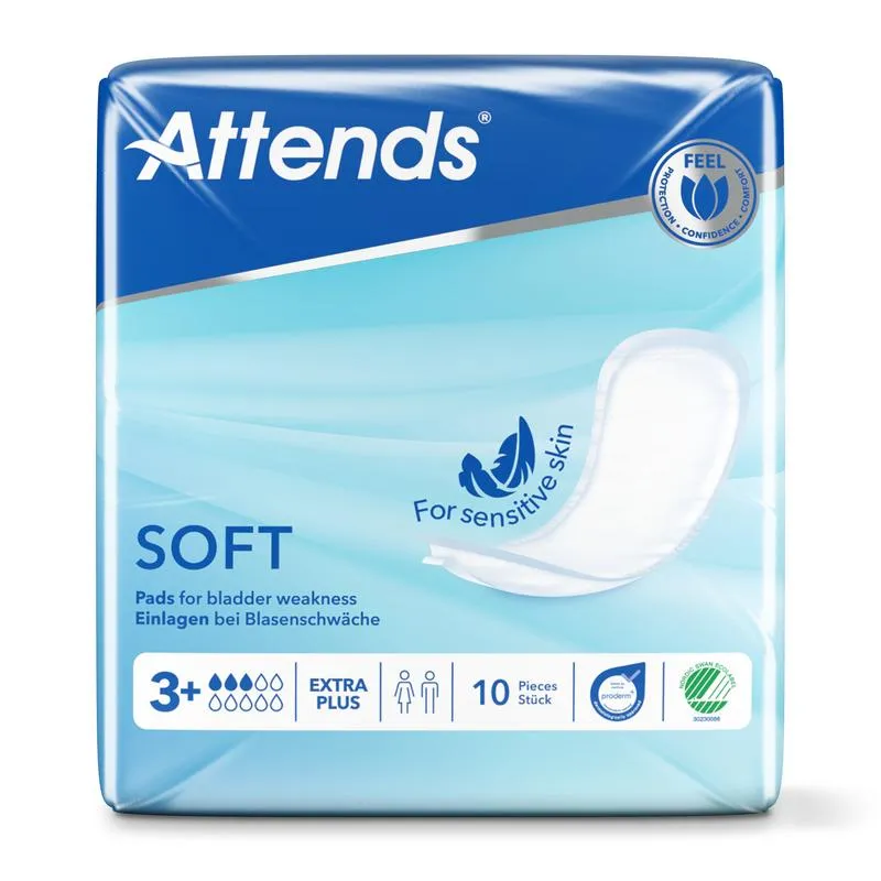 Attends Inlegger Soft Extra Plus 3 (10 Stuks)