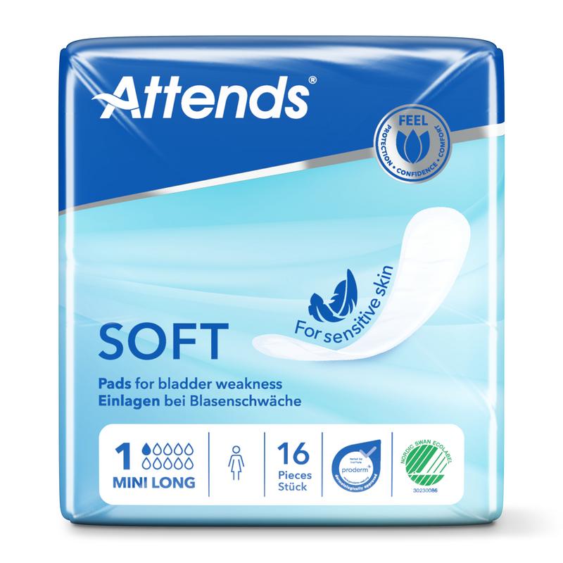 Attends Inlegger Soft Mini (16 Stuks)