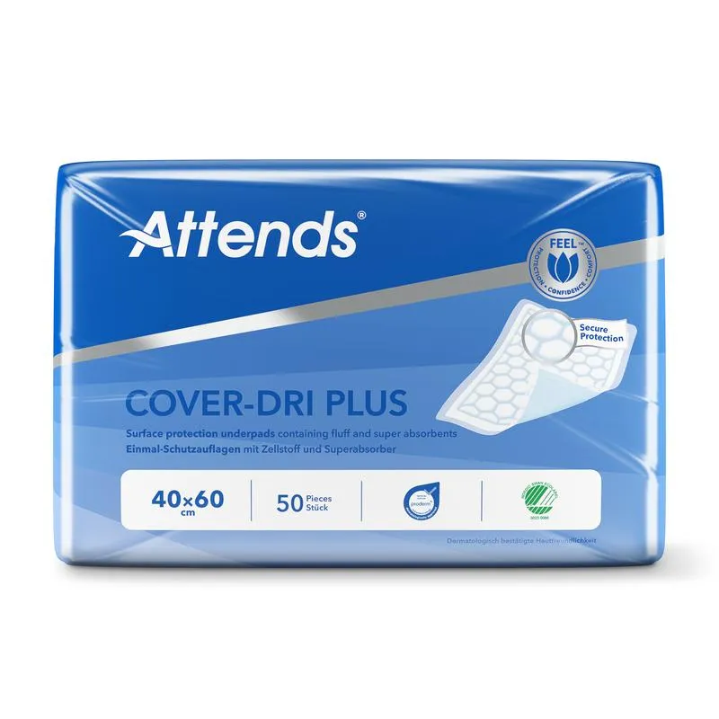 Attends Cover Dri+ 40 X 60 (50 Stuks)