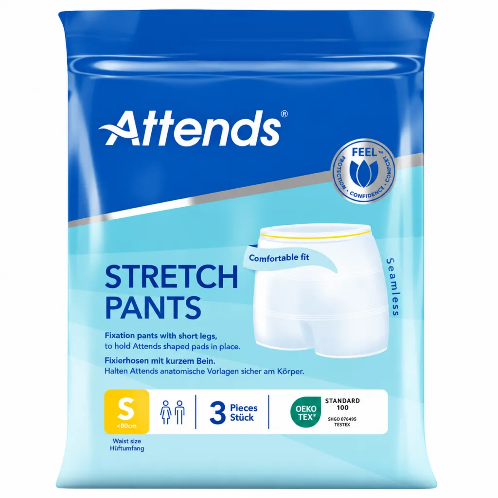 Attends Stretchpants Maat S (3 stuks)