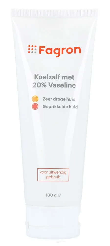 Fagron Koelzalf met 20% vaseline (100 gr)