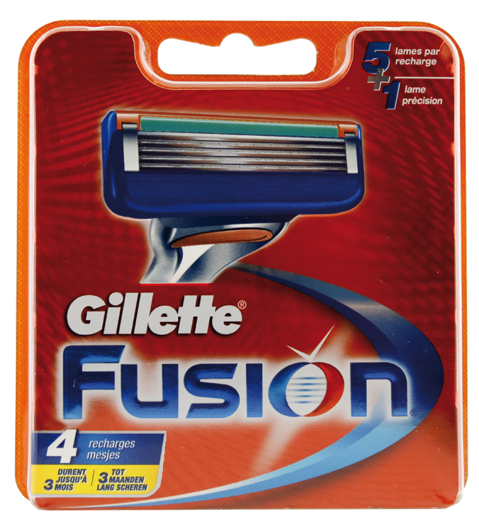 Gillette Fusion 5 mesjes (4 stuks)