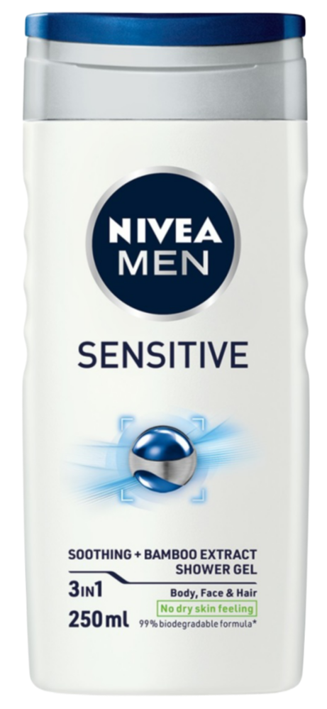Nivea Men douchegel sensitive (250 ml)
