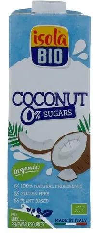 Isola Bio Kokosdrink Met Calcium Suikervrij Bio (1000 ml)