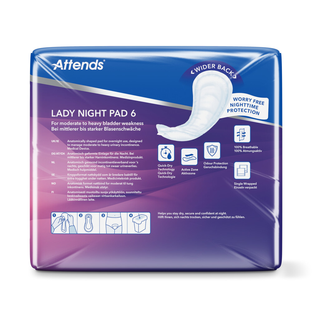 Attends Inlegger Soft Lady Night (30 Stuks) - image 2