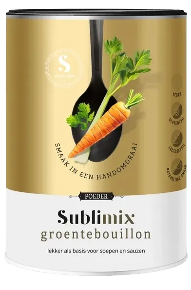 Sublimixgroentebouillon Glutenvrij (230 gr)