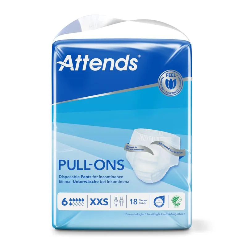 Attends Pull-Ons 6 Maat Xxs (18 stuks)