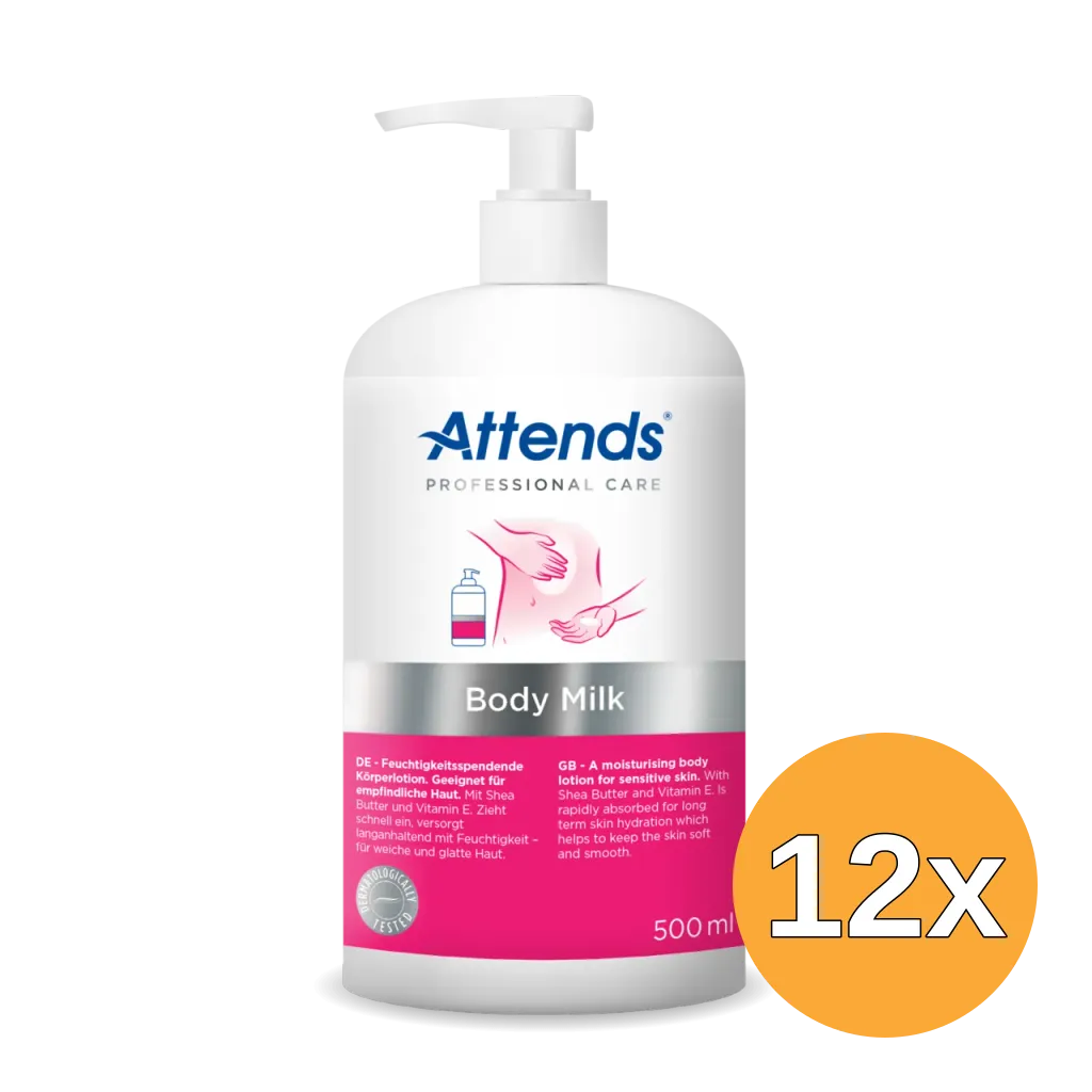 12X Attends Care Bodymilk (500 ml)