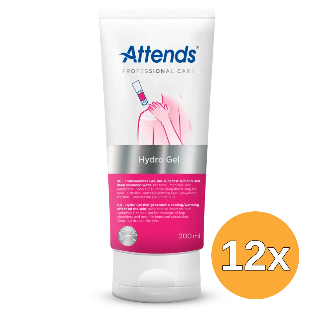 12X Attends Care Hydro Gel (200 ml)