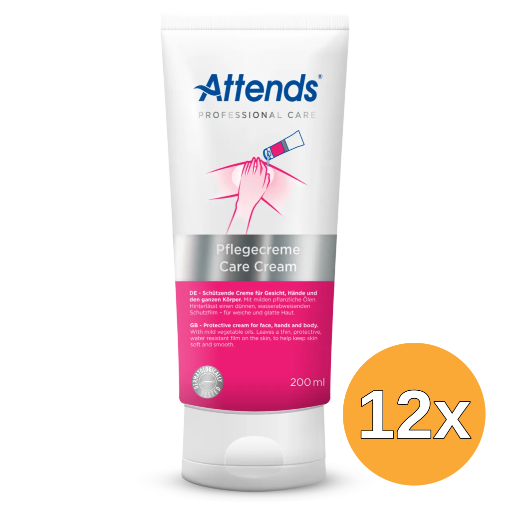12x Attends Care Cream (200 ml)