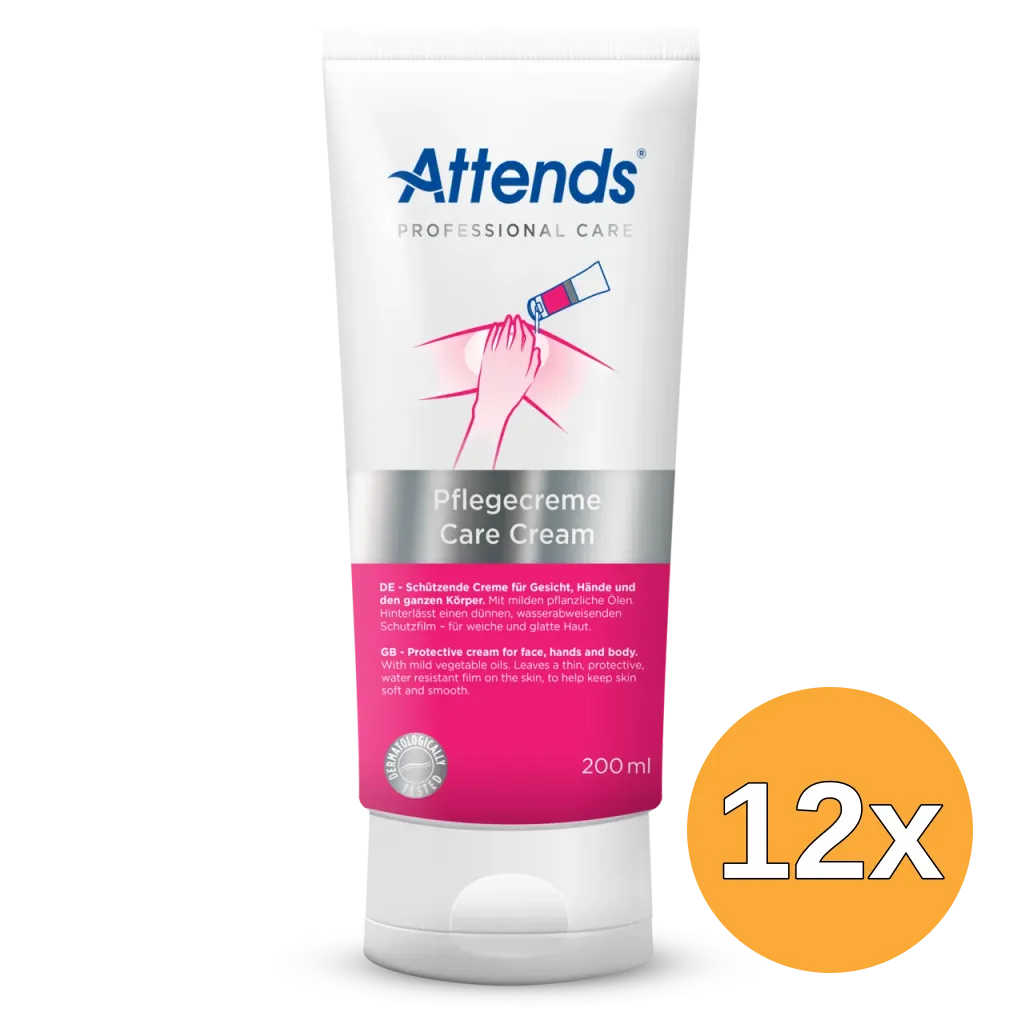 12x Attends Care Cream (200 ml)