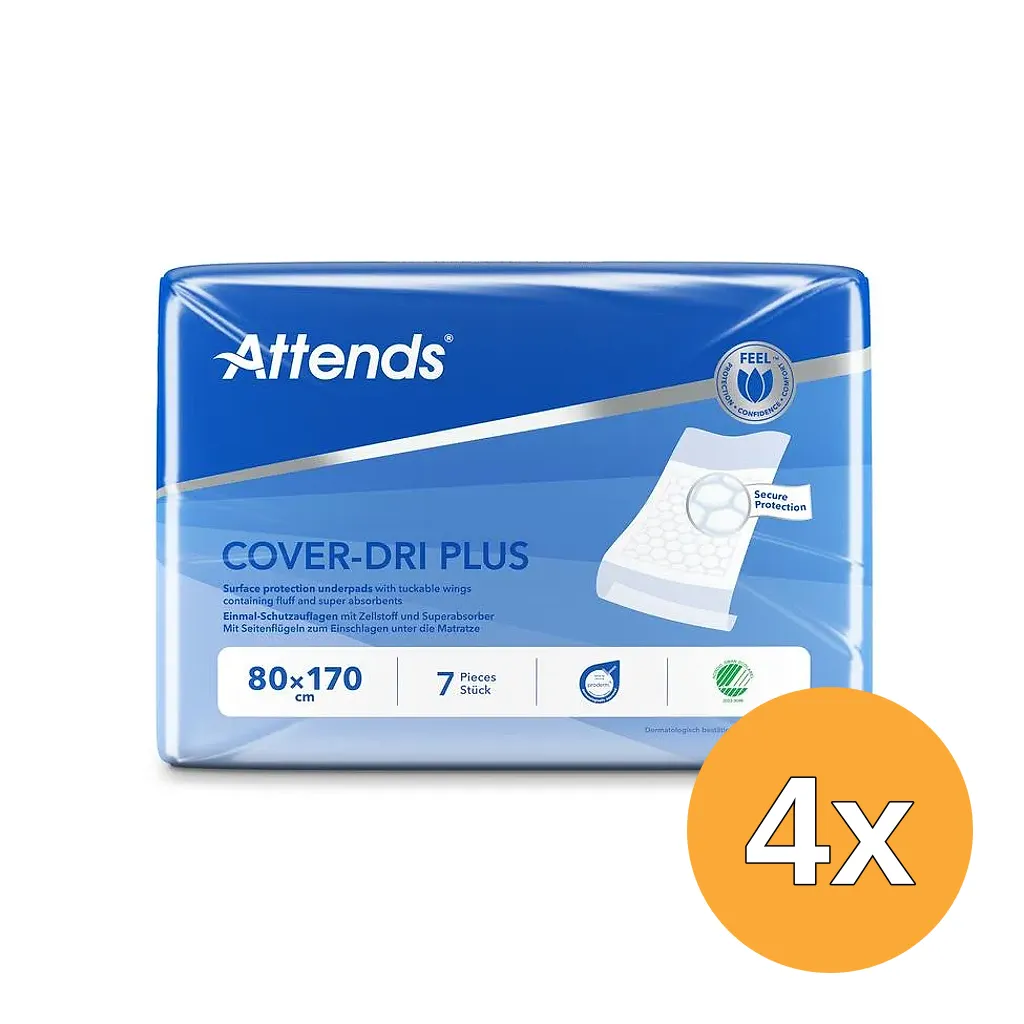 4x Attends Cover Dri 80 X 170 (7 stuks)