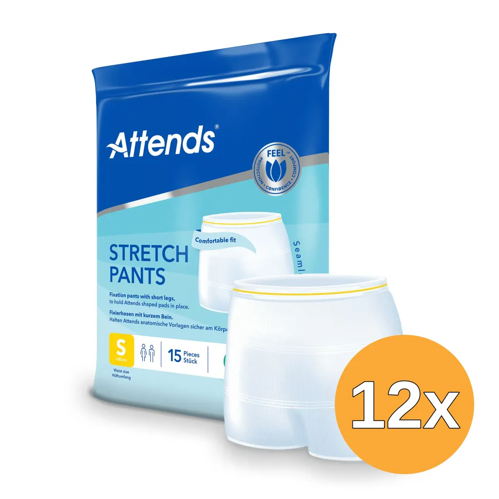 12x Attends Stretchpants Maat S (15 stuks)