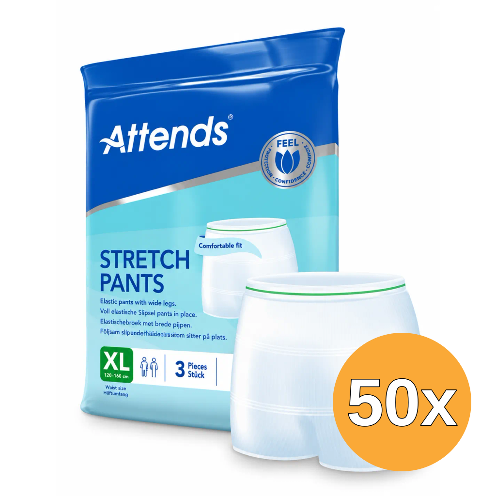 50x Attends Stretchpants maat XL (3 stuks)