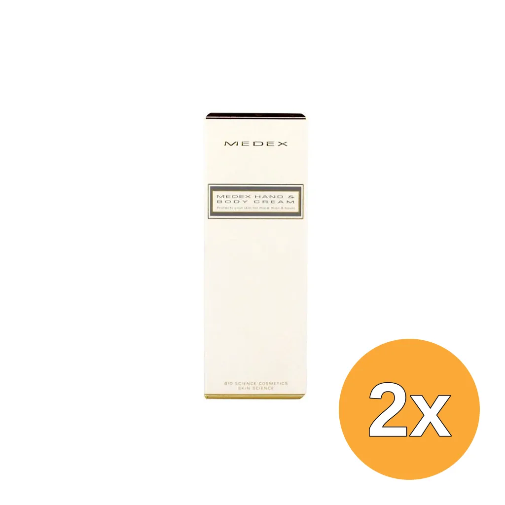 2x Medex Hand & body cream (100 ml)