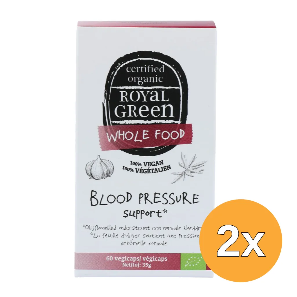 2x Royal Green Blood Pressure Support Bio (60 vega capsules)