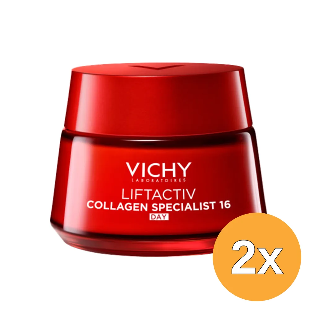 2x Vichy vichy liftactiv collag dagcrem (50 ml)