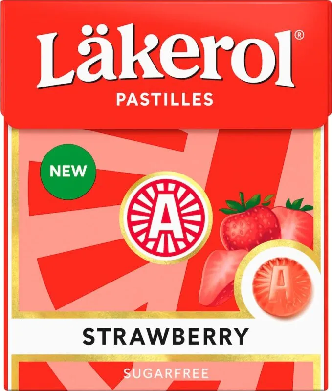 Lakerol Läk Ci Strawberry (25 gr)