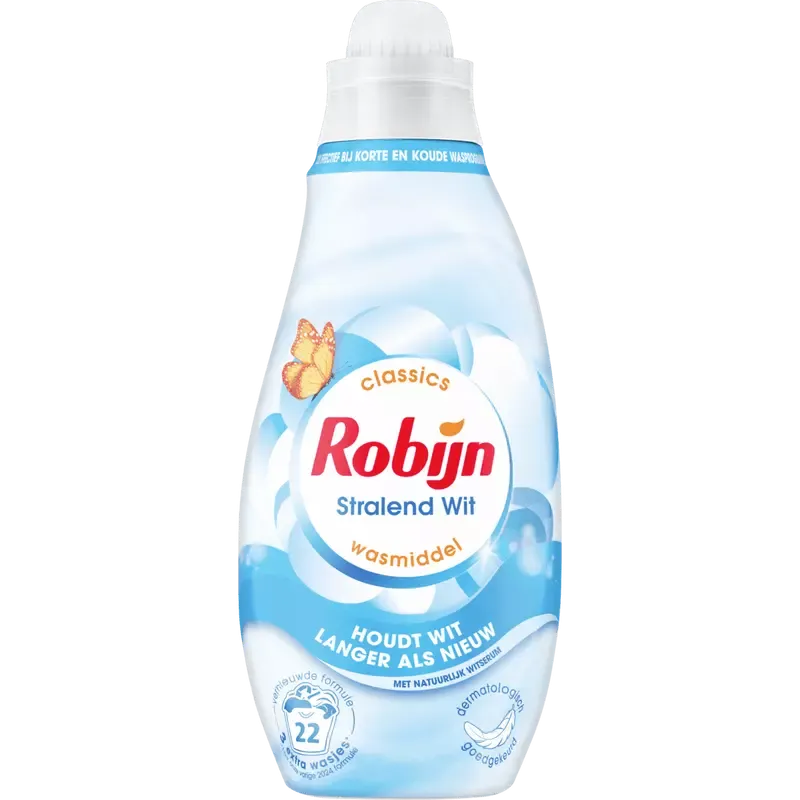 Robijn Wasmiddel - K&k Stralend Wit (665 ml)