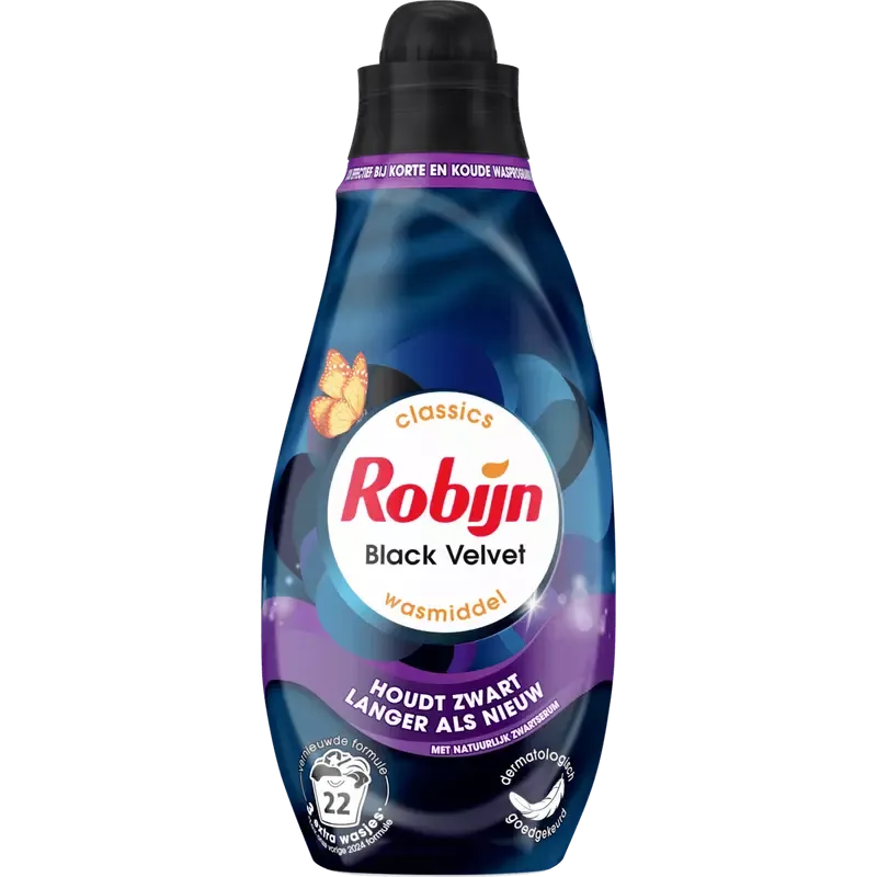 Robijn Wasmiddel - Klein & Krachtig Black Velvet (665 ml)